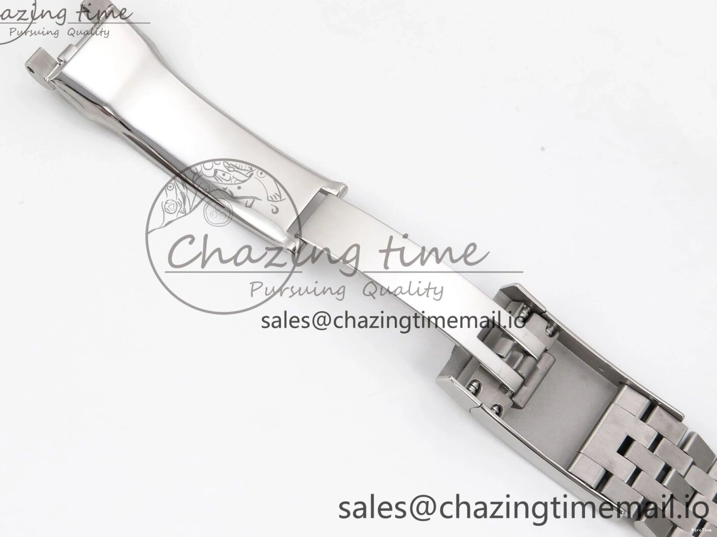 MiroTime 0406 HighPerformance DateJust 41 126334 EWEF Best Edition Black Stick Dial on Jubilee Bracelet A 1046